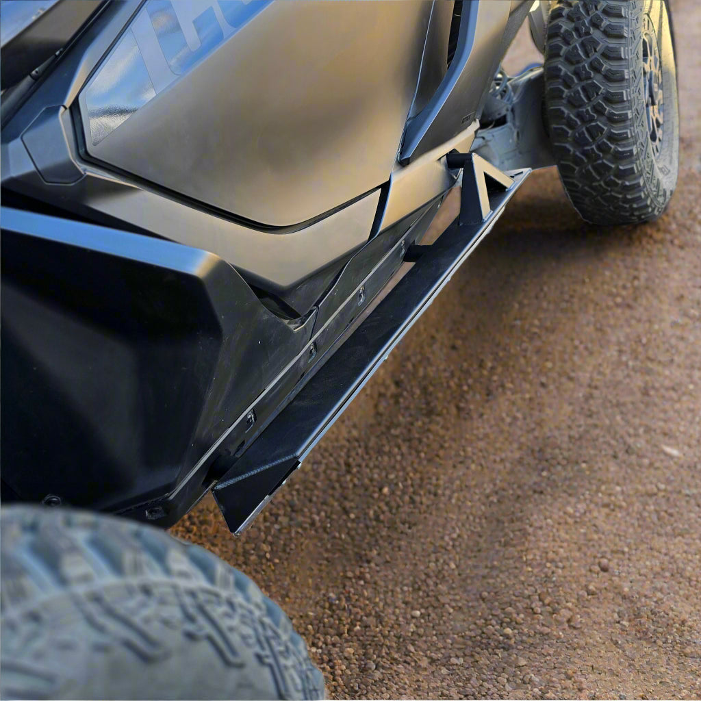 Can-Am Maverick R 2-Seat Rock Slider Steps-FastLab UTV-Black-Black Market UTV