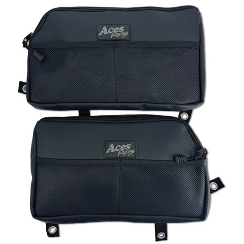 2024+ RZR XP Door Bags-Door Bags-Aces Racing-Rear-Black Market UTV