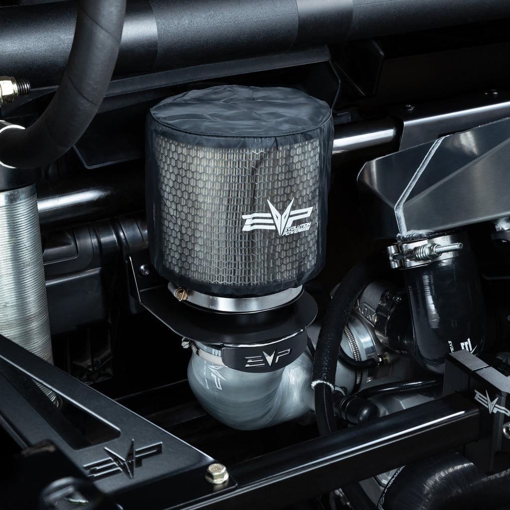 EVP XR Series High Flow Intake (HFI) Kits for Can Am Maverick X3-EVP-X3 Stock Turbo High Flow Intake (HFI) Kit 45mm-Black Market UTV