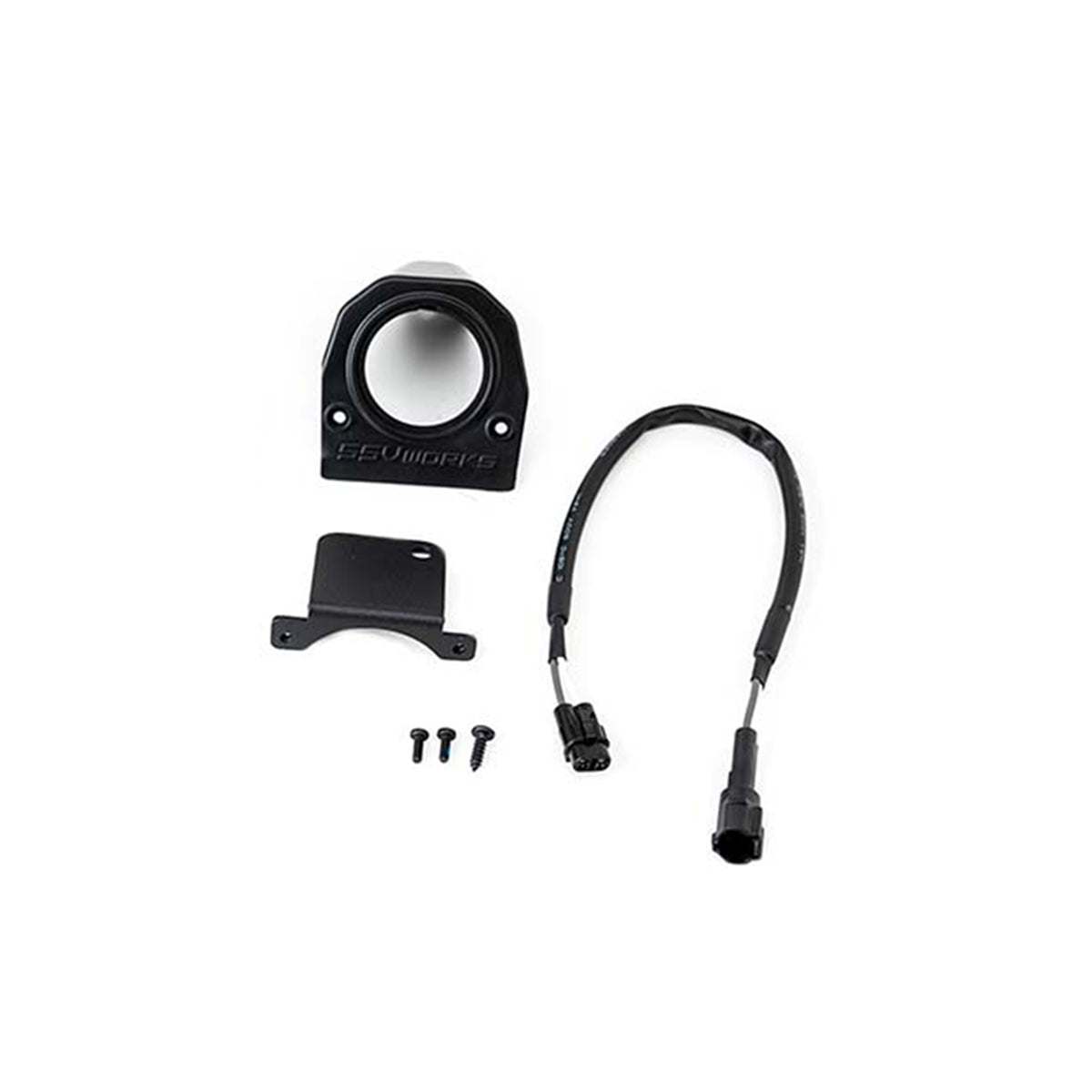 2017-2025 CanAm X3 Start/Stop Button Relocation Mounting Kit-Mount-SSV Works-Black Market UTV