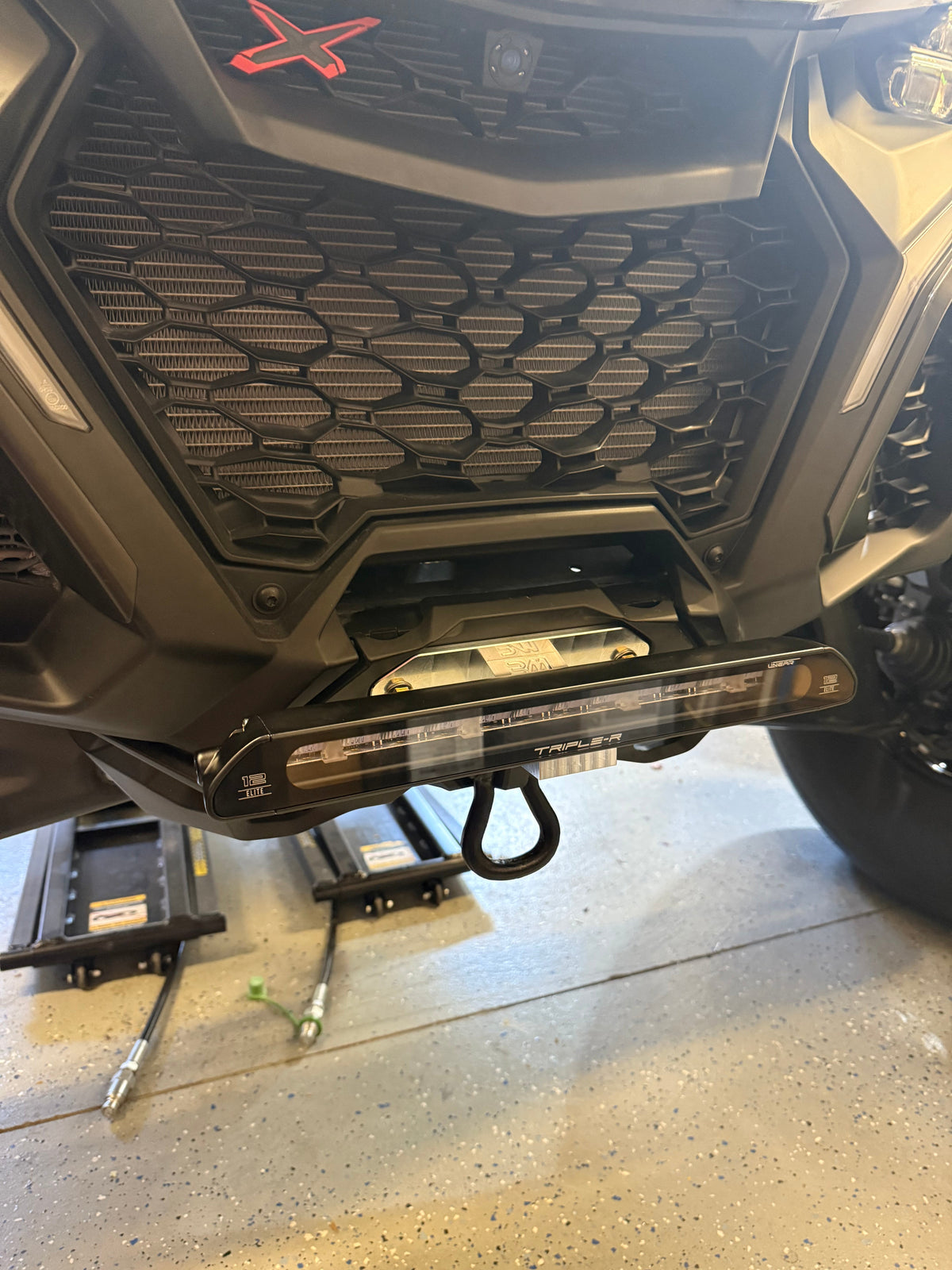 Maverick R Front Light Bar - Triple R Linear-12 Elite-Black Market UTV Dealer-Black Market UTV