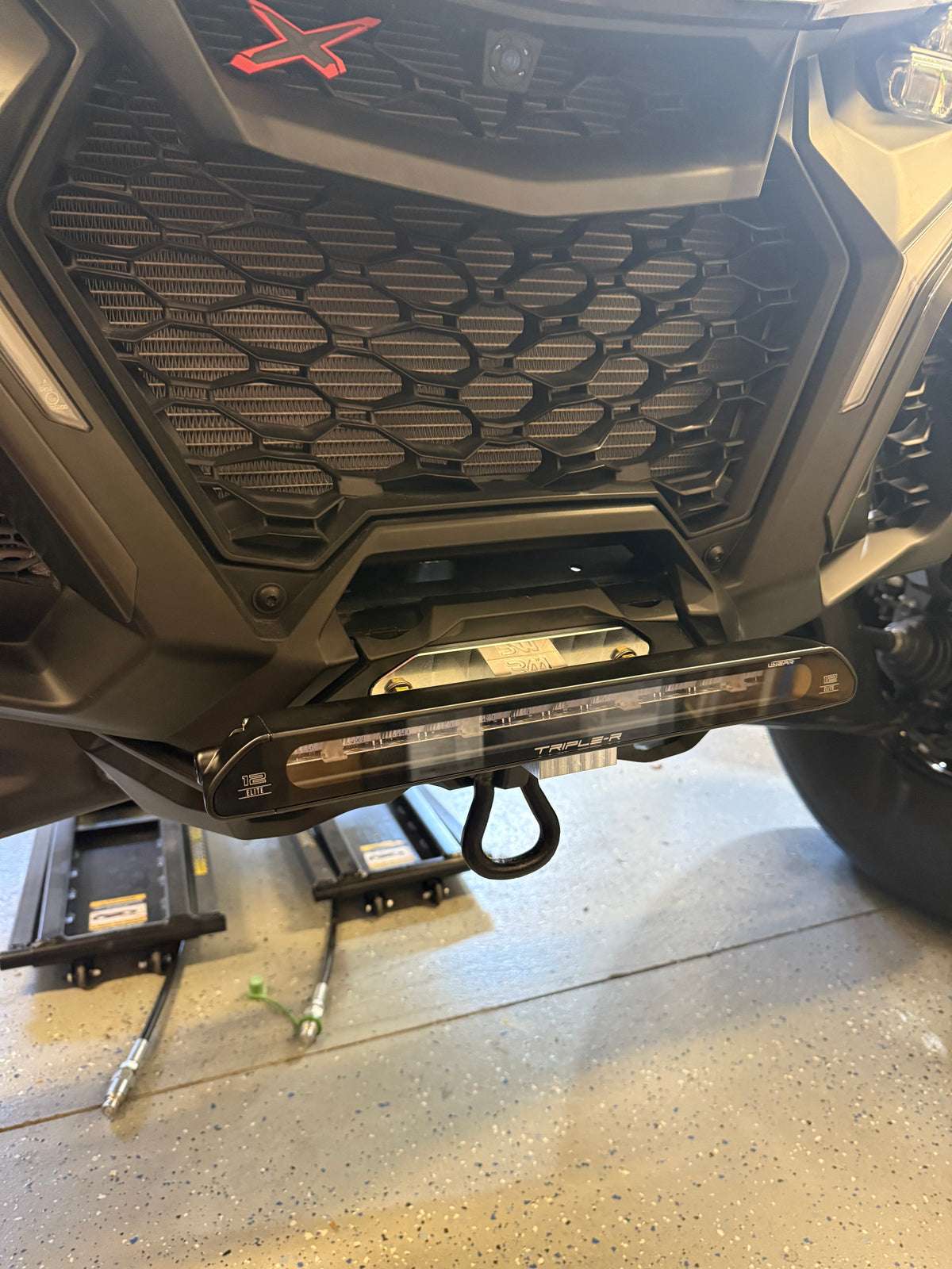 Maverick R Front Light Bar - Triple R Linear-12 Elite-Black Market UTV-Black Market UTV