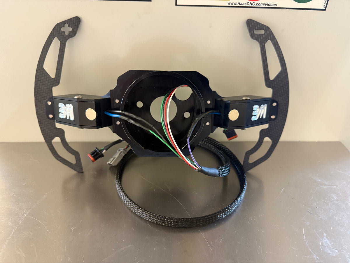 Can Am Maverick R - Carbon Fiber Paddle Shifter-Black Market UTV-Raw Aluminum-Black Market UTV