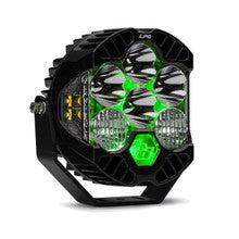 LP6 Pro LED Auxiliary Light Pod - Universal-Lighting Pods-Baja Designs-Driving Combo-Clear-Green-Black Market UTV