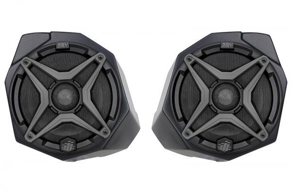 2017-2025 CanAm X3 6.5&quot; Front-Kick Speaker-Pods-Audio-SSV Works-Unloaded-Black Market UTV