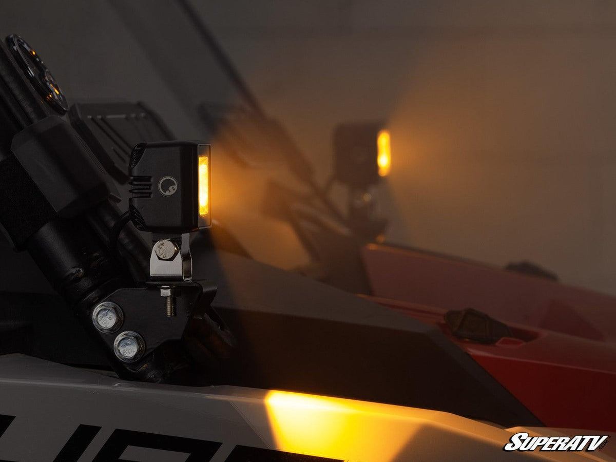 2&quot; LED Cube Lights-Lighting Pods-Super ATV-1.75 inch Cage Mount (See Fitment)-Black Market UTV