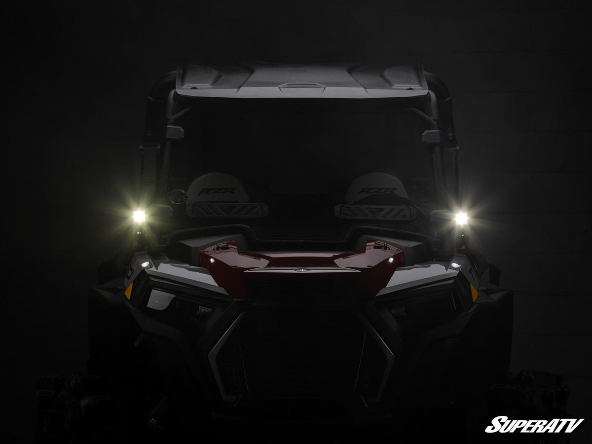 2&quot; LED Cube Lights-Lighting Pods-Super ATV-1.75 inch Cage Mount (See Fitment)-Black Market UTV