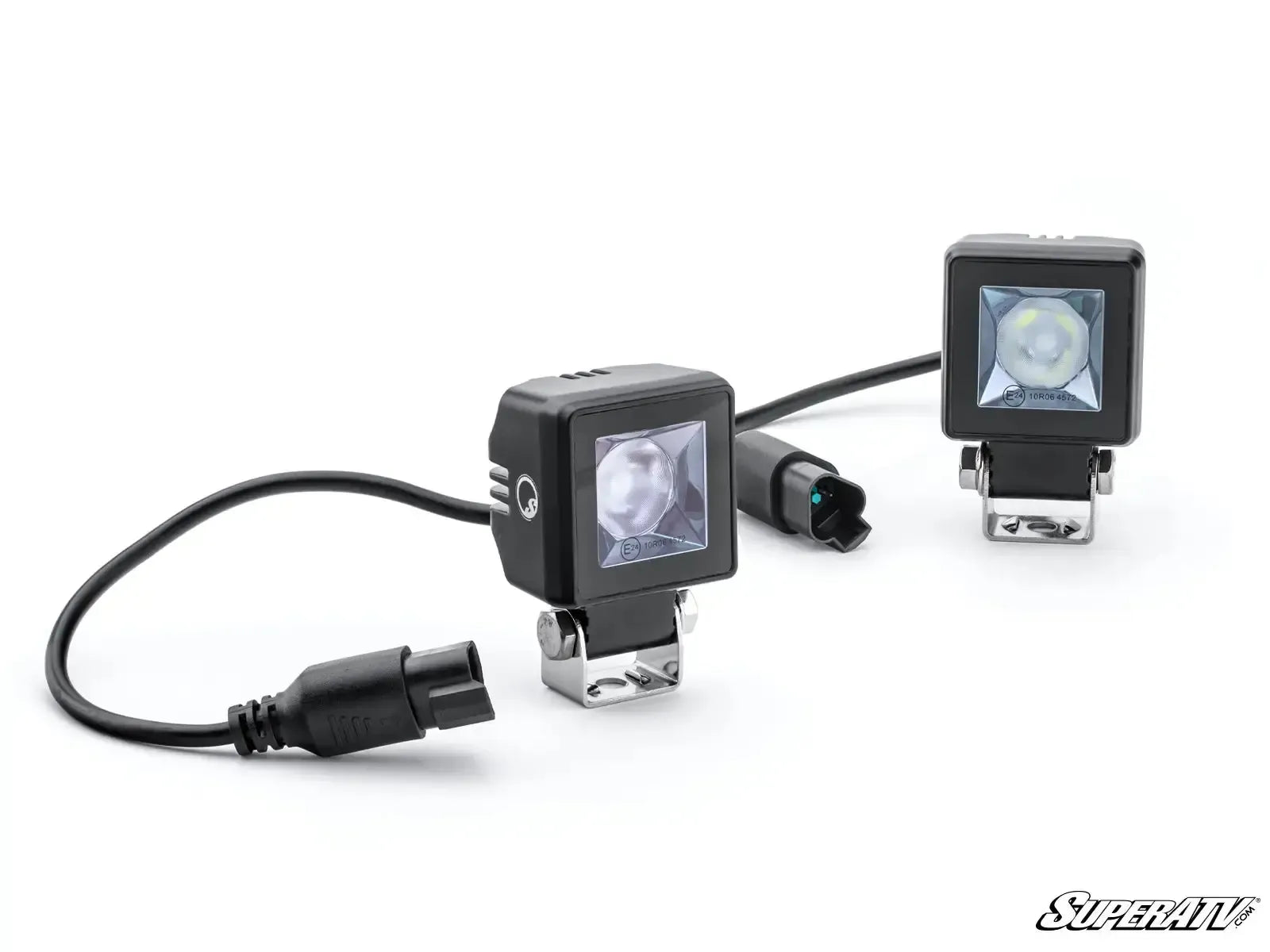 2" LED Cube Lights-Lighting Pods-Super ATV-1.75 inch Cage Mount (See Fitment)-Black Market UTV