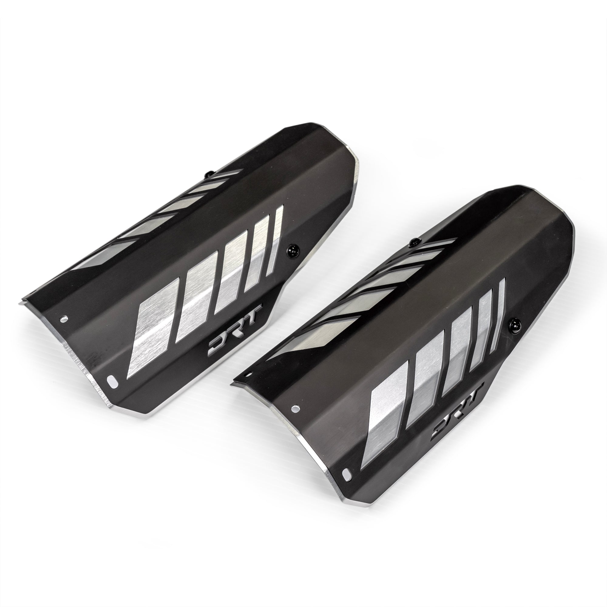 DRT Can-Am 2017+ Maverick X3/R Rear Aluminum Shock Guards-Rear Shocks-DRT Motor Sports-Black Market UTV