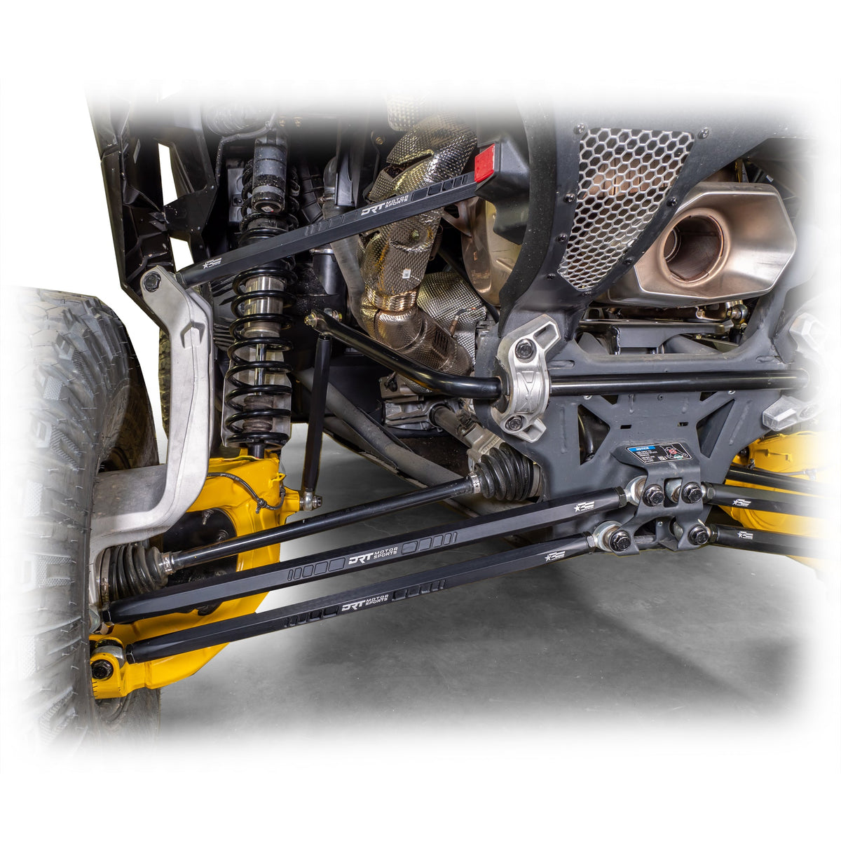 DRT Can-Am 2024+ Maverick R Hex Bar Radius Rod Set-Radius Rods-DRT Motor Sports-Black Market UTV