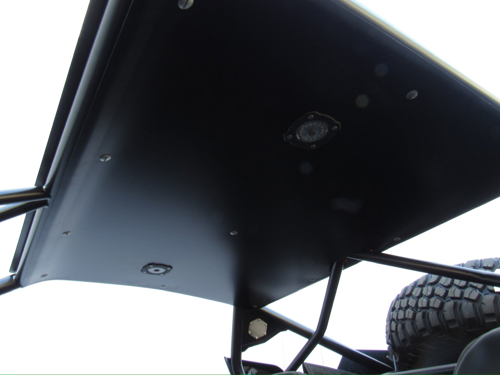 GEISER PERFORMANCE INNER ROOF SKIN AND REAR WING-Geiser Performance-2 SEAT PRO R-No Cuts-Black Market UTV