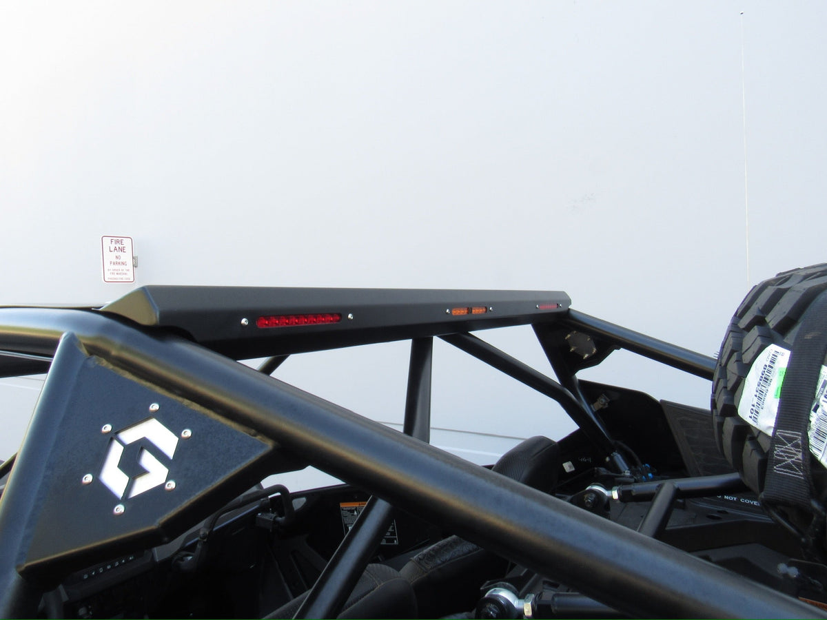 GEISER PERFORMANCE INNER ROOF SKIN AND REAR WING-Geiser Performance-2 SEAT PRO R-No Cuts-Black Market UTV