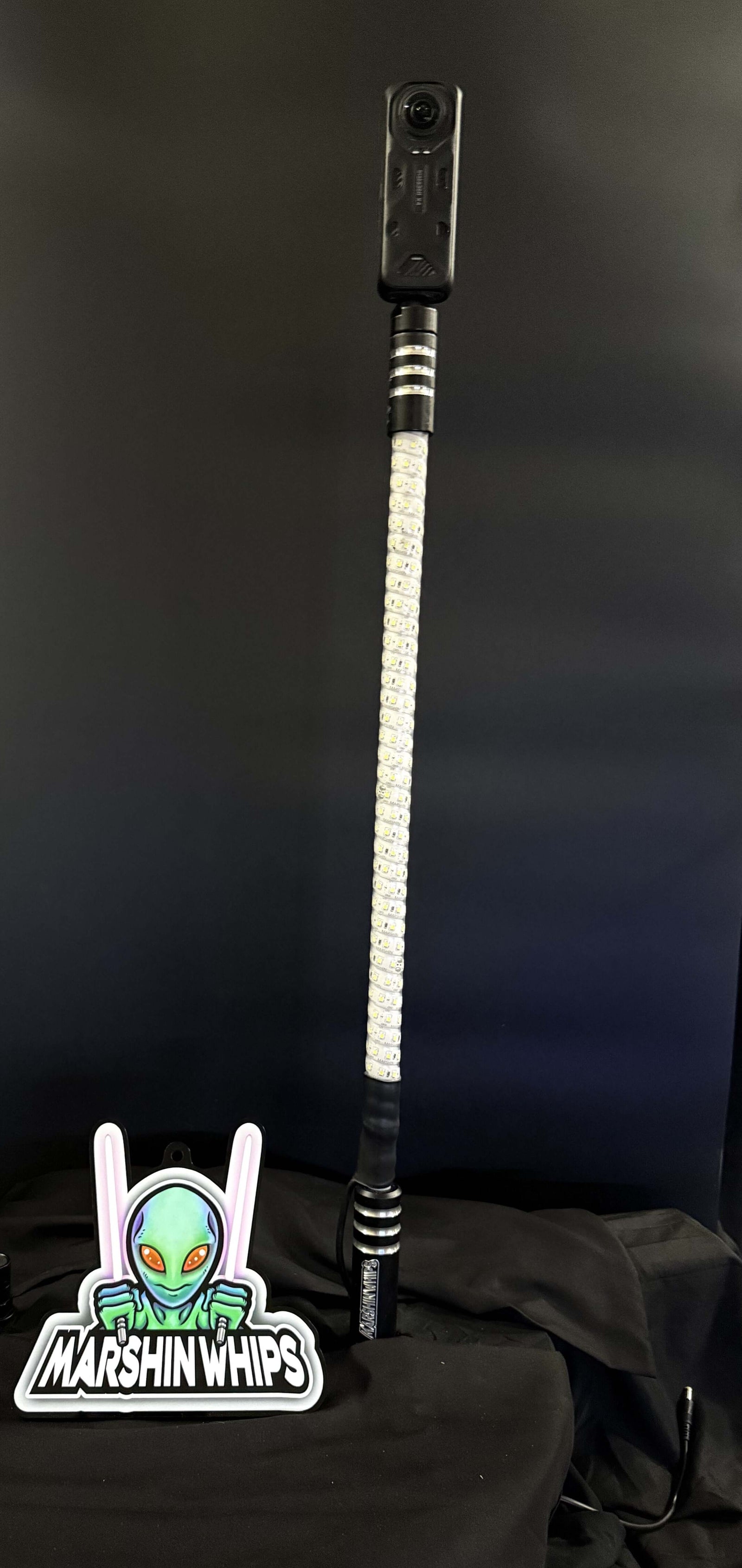 2ft Insta 360 Go Pro Camera Mount Whip-Marshin Whips-Black Market UTV