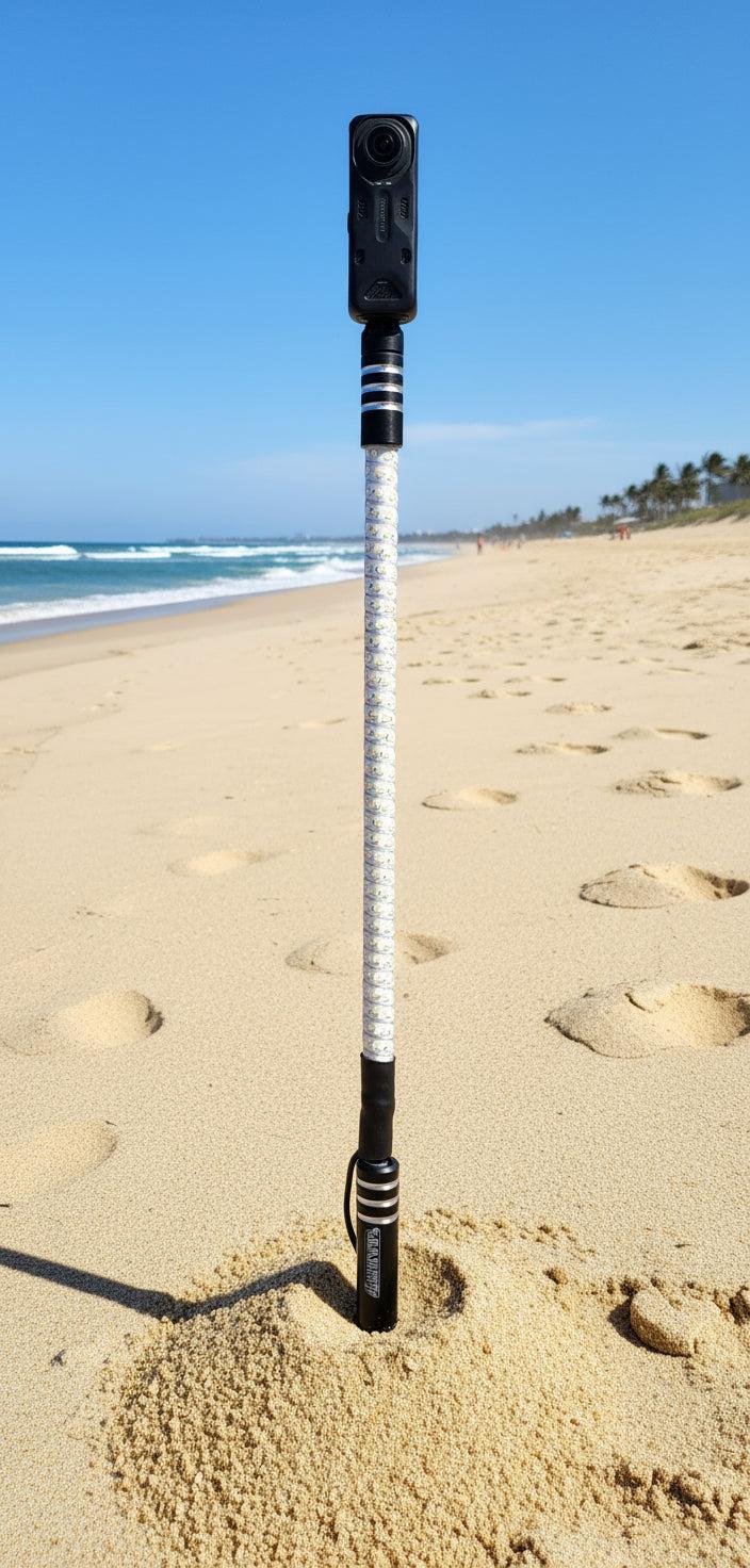 2ft Insta 360 Go Pro Camera Mount Whip-Marshin Whips-Black Market UTV