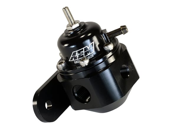 AEM Universal Adjustable Fuel Pressure Regulator-Fuel Regulator-AEM-Black Market UTV