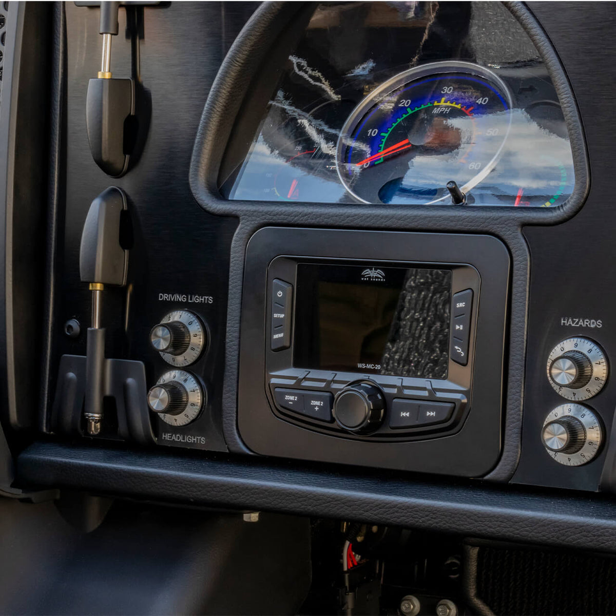 WS-MC-20 | Wet Sounds™ 2-Zone Media Center w/ SiriusXM-Ready® and NMEA 2000 Connectivity-ECU Tune-Wetsounds-Black Market UTV