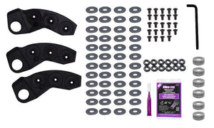 CP Series Clutch and HB Series Cam Arms-Clutch Weights-STM-50 Gram Base .570 wide HB Series Part# 1001585-3 Arm Set (with fasteners)-Capture Pin Bushings WCP Style Primary clutches 1001588 + $12 per arm-Black Market UTV