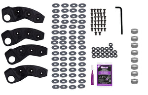 CP Series Clutch and HB Series Cam Arms-Clutch Weights-STM-50 Gram Base .570 wide HB Series Part# 1001585-4 Arm Set (with fasteners)-Capture Pin Bushings WCP Style Primary clutches 1001588 + $12 per arm-Black Market UTV