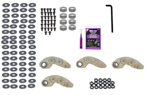CP Series Clutch and HB Series Cam Arms-Clutch Weights-STM-50 Gram Base "X" Style Cam Arm # 1001391-4 Arm Set (with fasteners)-Capture Pin Bushings WCP Style Primary clutches 1001588 + $12 per arm-Black Market UTV