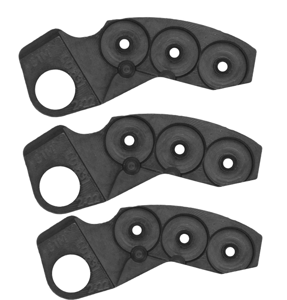 HBRN Series Supertip Notched Cam Arms-Clutch Weights-STM-1 Arm (no fasteners)-60 Gram Base .470 wide HBRN Series Part# 1001631-Capture Pin Bushings WCP Style Primary clutches .470 wide cam arms 1001589 + $12 per arm-Black Market UTV