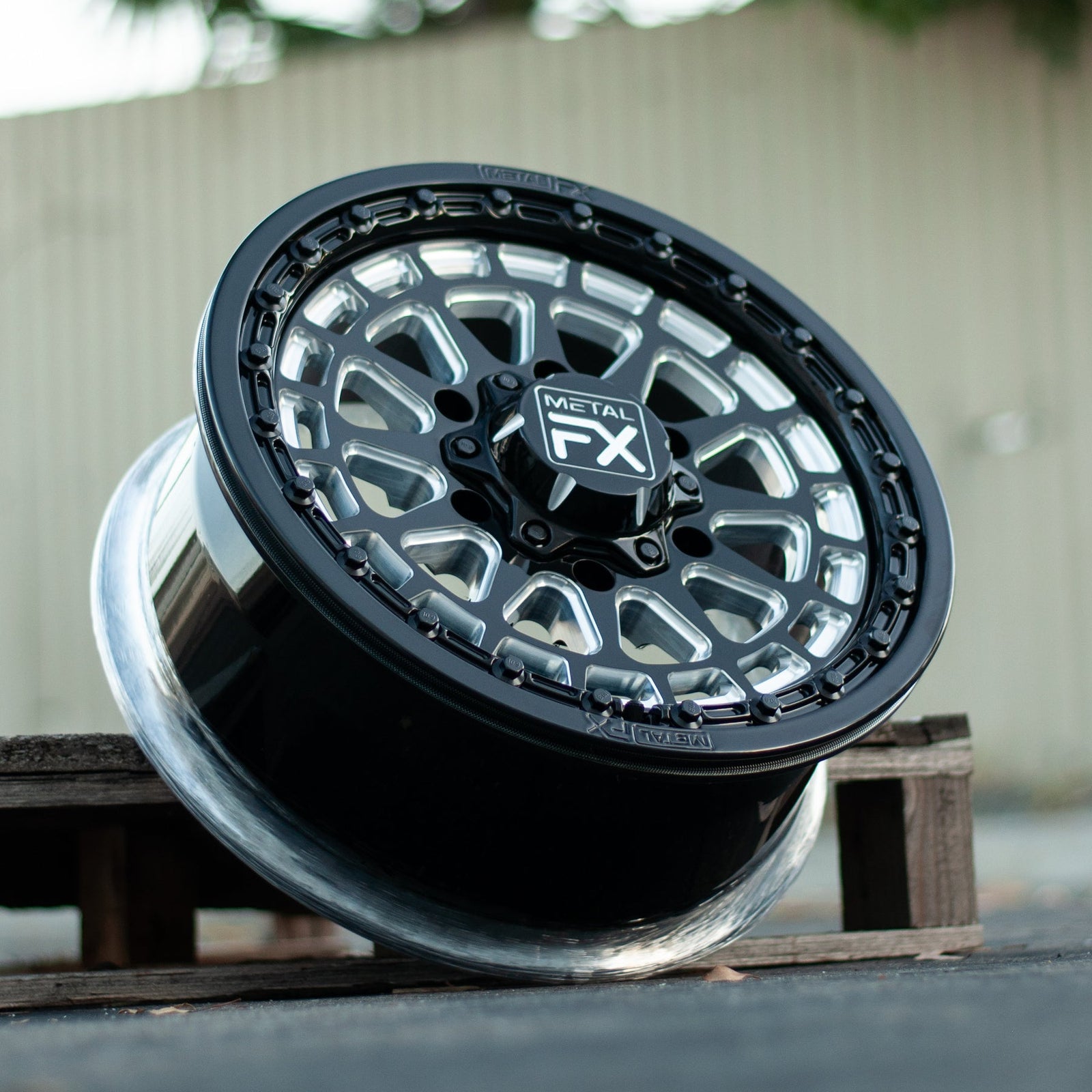 Outlaw 6R | Forged Monoblock | Beadlock-Wheels-Metal FX Offroad-15x6 | +38mm / 4.5+1.5 | 6x139.7 | 38876-RAW-Black Market UTV