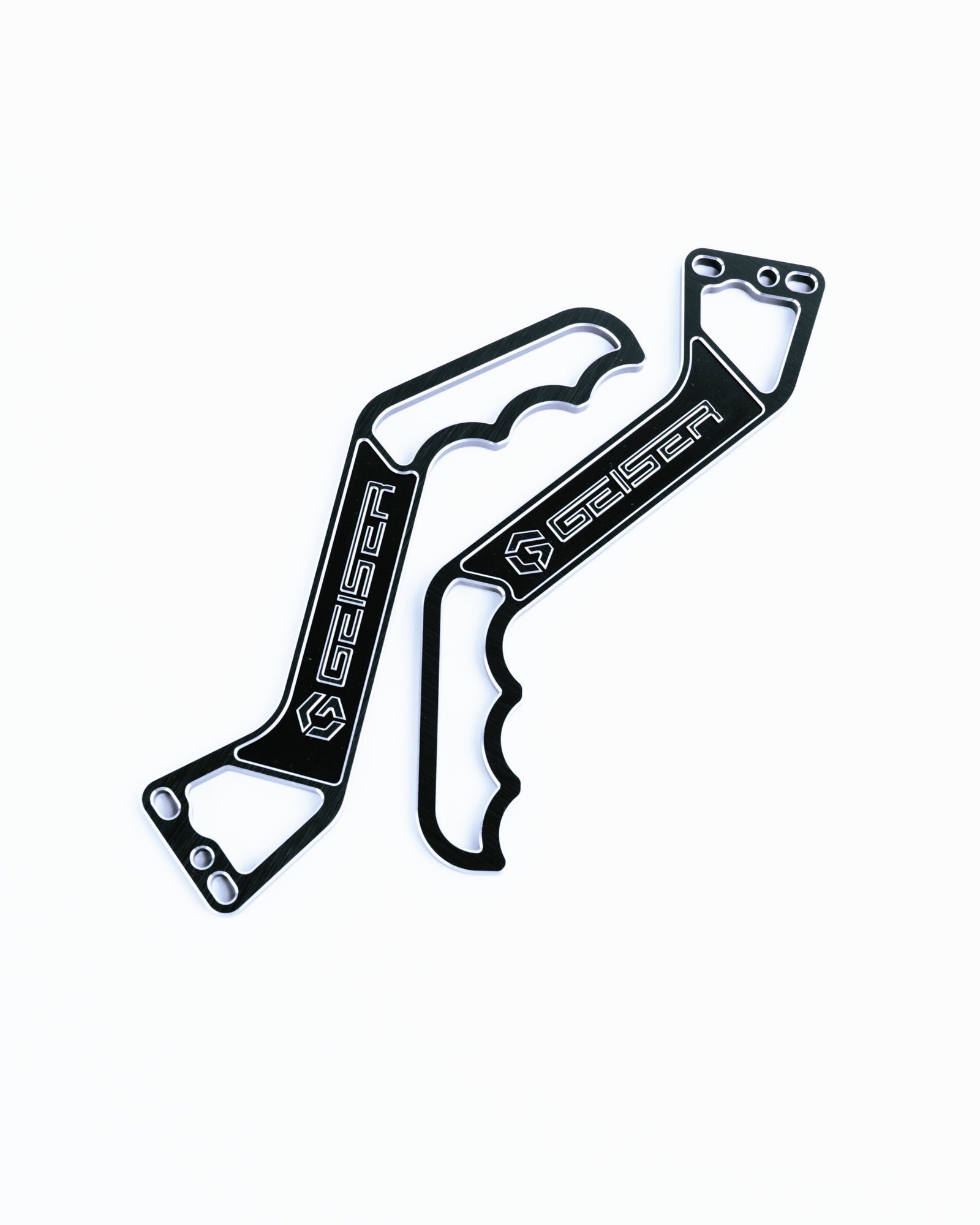 CAN AM X3 BILLET DOOR HANDLES-Geiser Performance-BLACK ANO-Black Market UTV