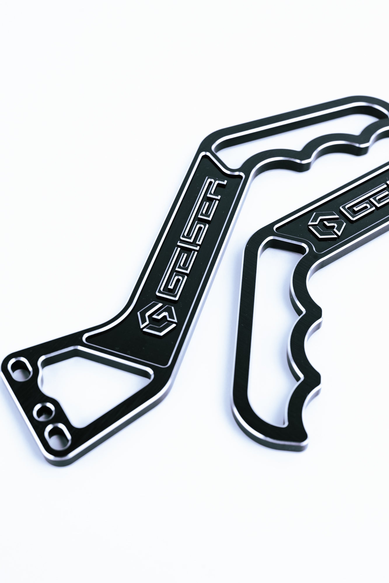 CAN AM X3 BILLET DOOR HANDLES-Geiser Performance-BLACK ANO-Black Market UTV