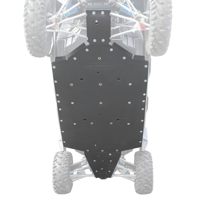 Polaris RZR 4 900 & 4 1000 UHMW Skid Plate-Skid Plates-Factory UTV-3/8"-Black Market UTV