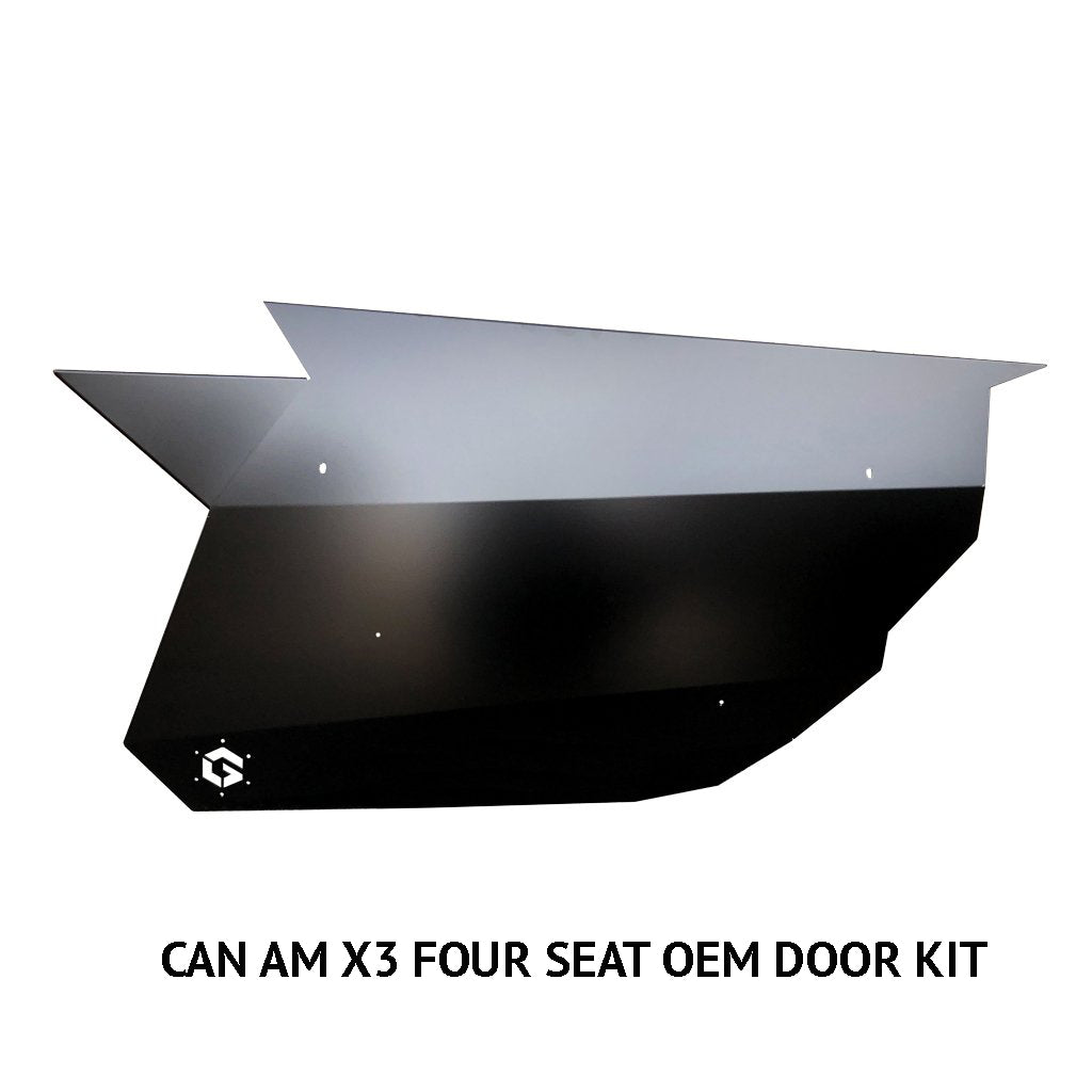 CAN AM X3 4 SEATER DOORS-Geiser Performance-BLACK-Black Market UTV