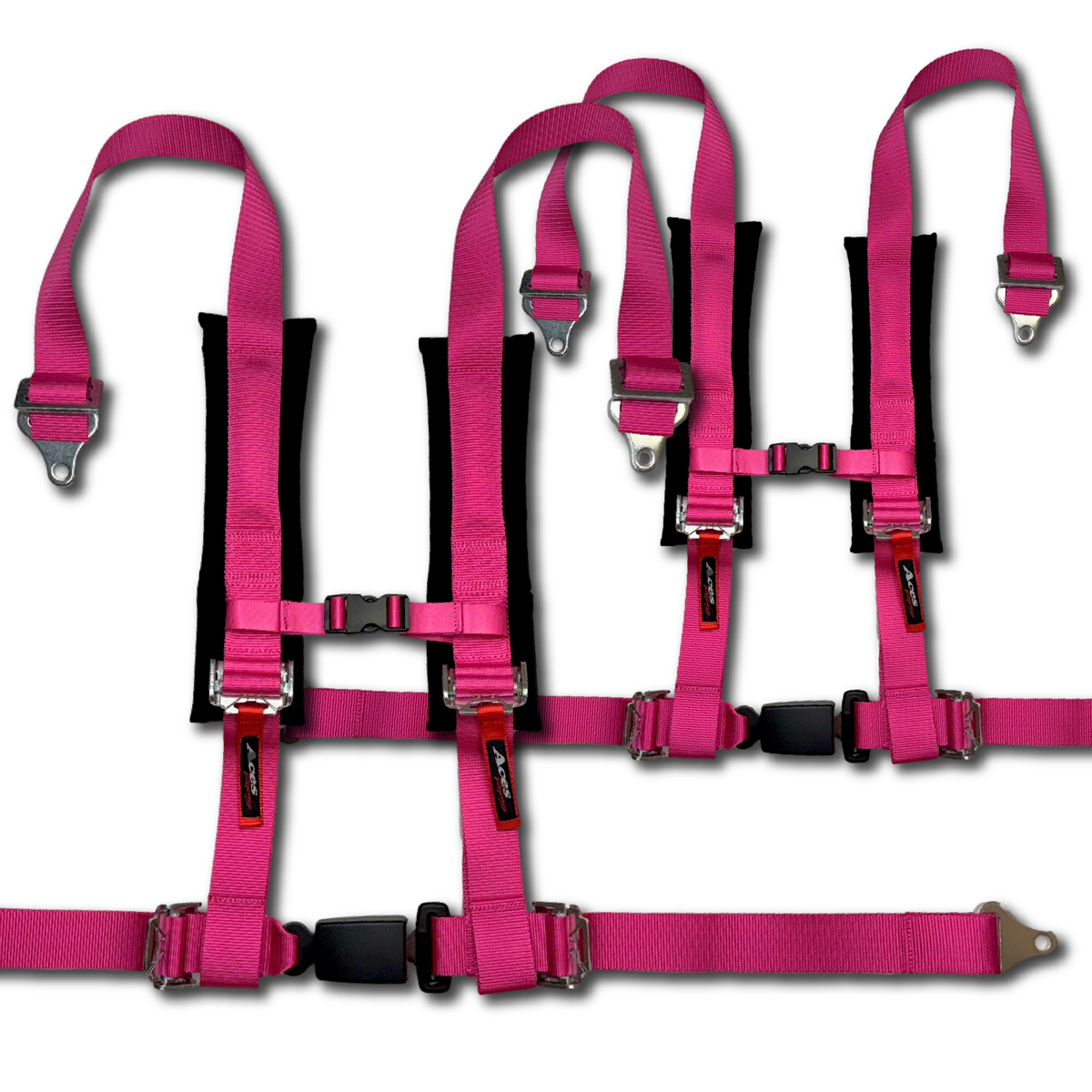 (Pair) 4 Point Harness - Ez-Buckle