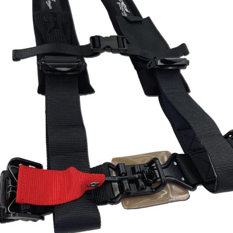 Elite 4 Point Harness with Ez Adjusters-Harness-Aces Racing-Black Market UTV