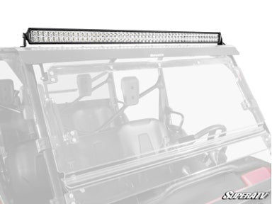 50" STRAIGHT DOUBLE-ROW LED LIGHT BAR-Light Bar-Super ATV-Low Profile Bracket Kit (Universal)-Black Market UTV