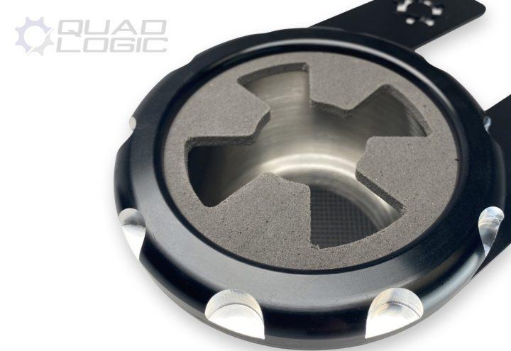 Can-Am Maverick X3 Turbo Bolt on Premium Cup Holder Kit-holder-Quad-Logic-Black Market UTV