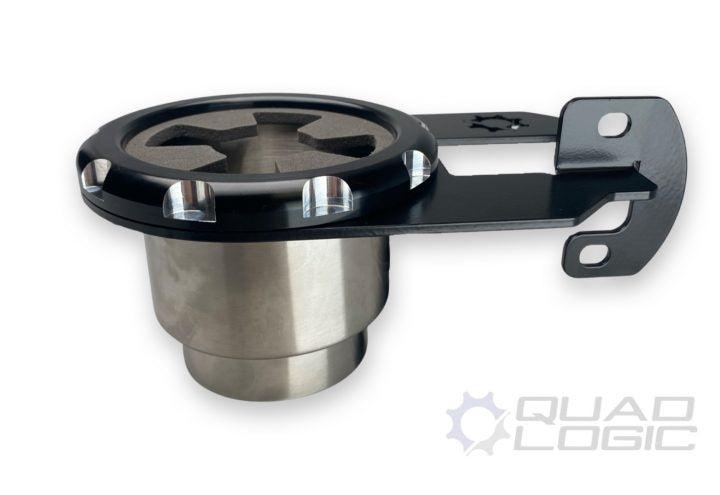 Can-Am Maverick X3 Turbo Bolt on Premium Cup Holder Kit-holder-Quad-Logic-Black Market UTV