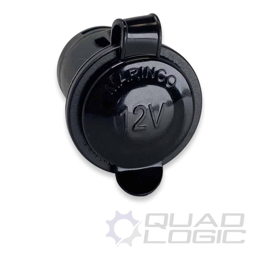 Can-Am Maverick 12 Volt Socket Plug-Socket Plug-Quad-Logic-Black Market UTV
