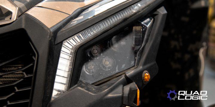 Can-Am Maverick X3 (2017-21) Black LED Headlights (PAIR)-LED Light-Quad-Logic-Black Market UTV