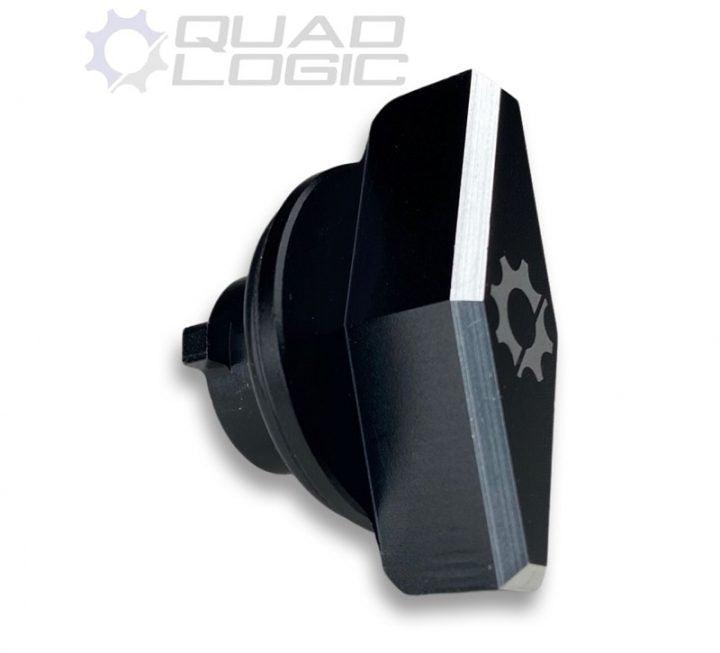 Can-Am Maverick Clutch Cover Billet Thumb Screw Drain Plug-Drain Plug-Quad-Logic-Black Market UTV