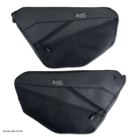 2024+ RZR XP Door Bags-Door Bags-Aces Racing-Front or 2 Seat Model-Black Market UTV