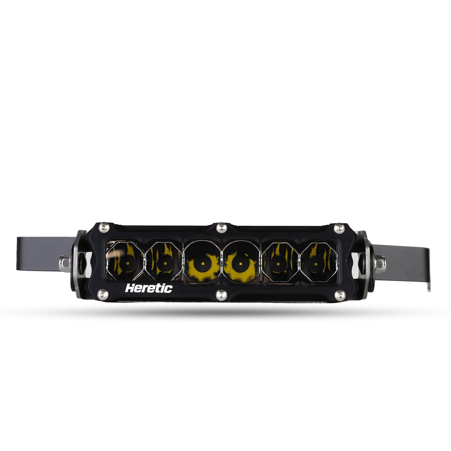 CAN AM MAVERICK X3 6" HOOD SCOOP LED LIGHT BAR-Light Bar-Heretic Studio-Spot-Clear-Wiring Harness: 30" and Below for Single Light Bar (up to 180W) + $49.99-Black Market UTV