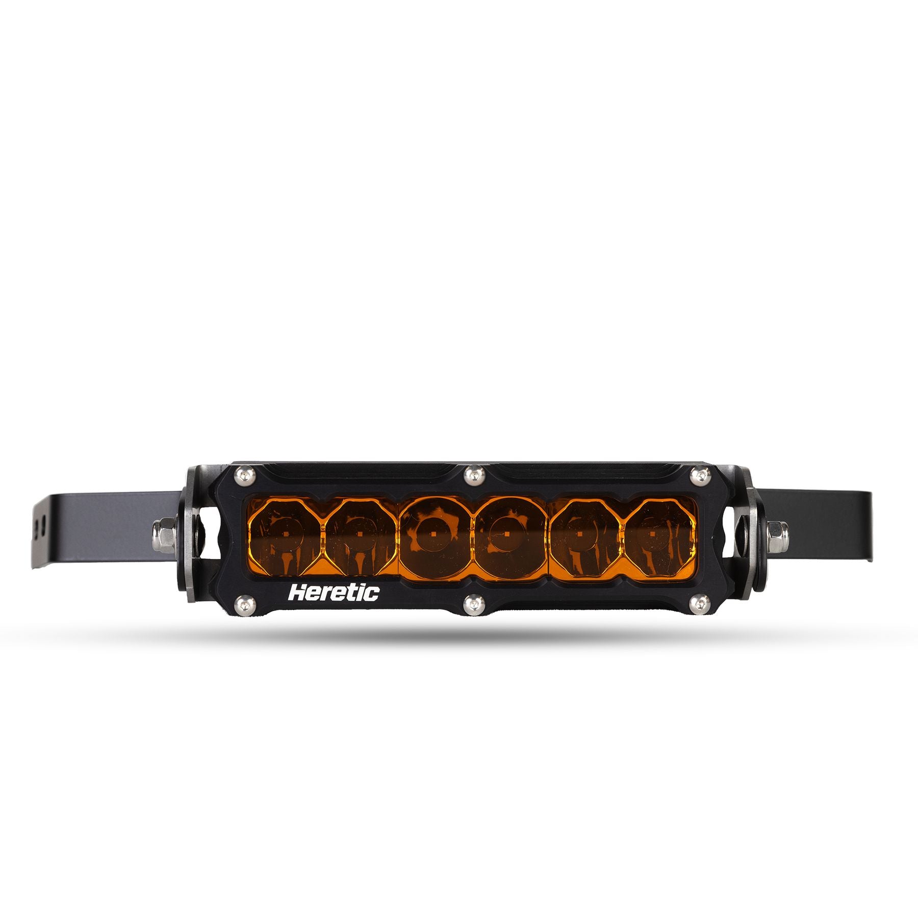 CAN AM MAVERICK X3 6" HOOD SCOOP LED LIGHT BAR-Light Bar-Heretic Studio-Spot-Clear-Wiring Harness: 30" and Below for Single Light Bar (up to 180W) + $49.99-Black Market UTV