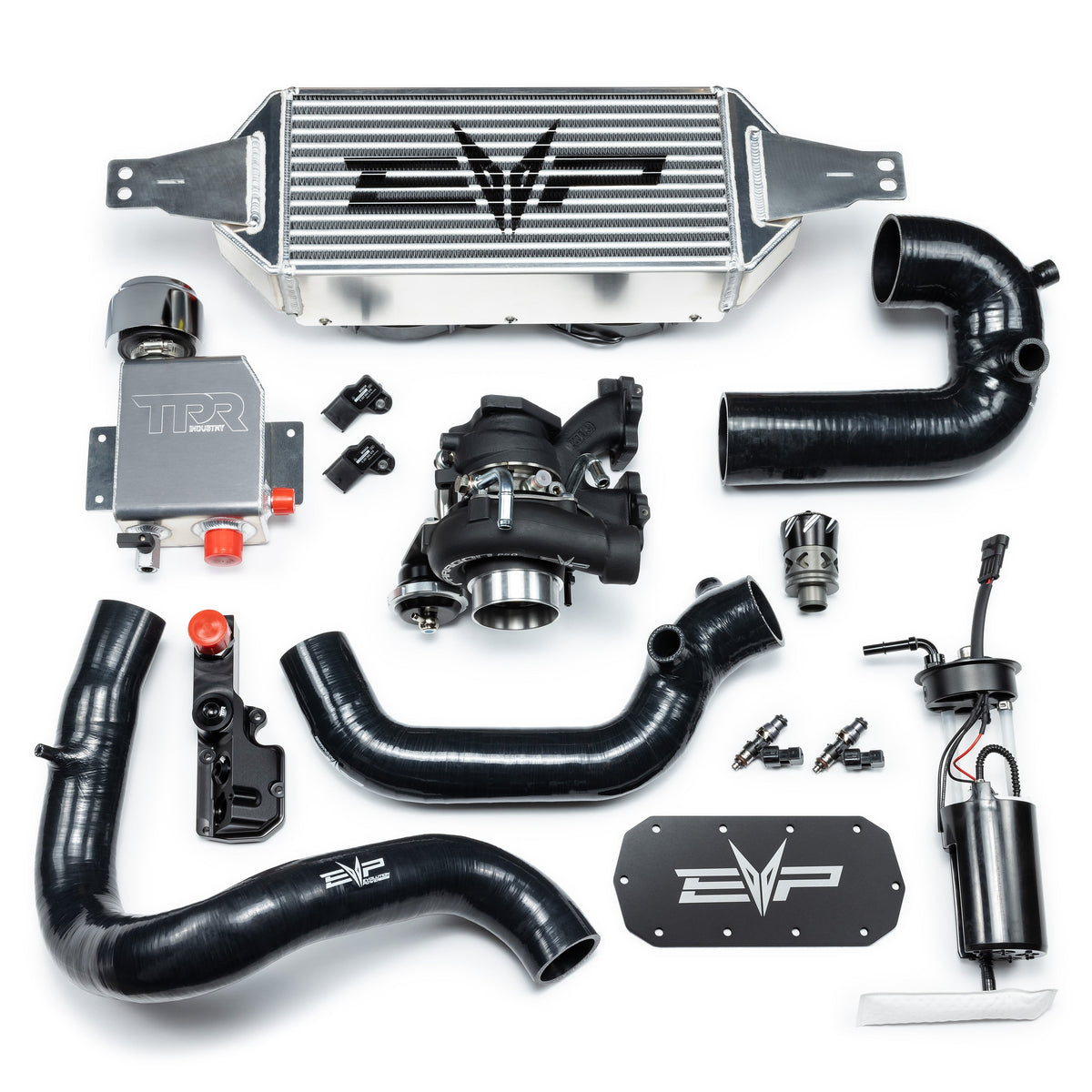 EVP Paragon P50-350 Turbo System for 2019-&#39;21 Polaris RZR XP Turbo/S With Fuel Pump Control Module (OEM ECU)-Turbo System-EVP-Black Market UTV