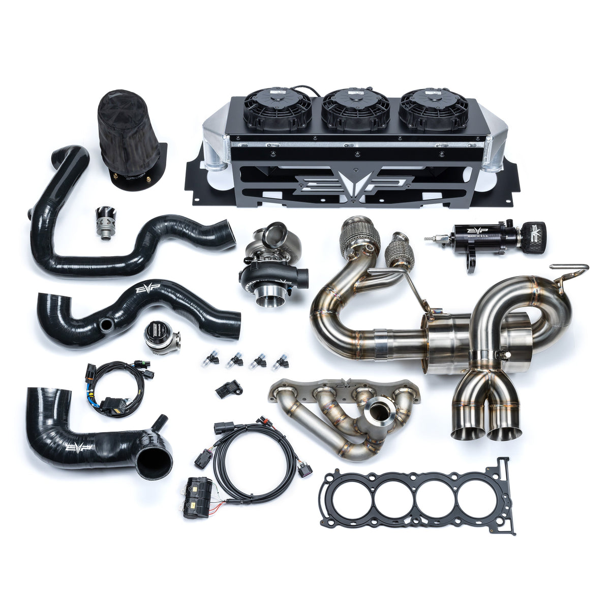 EVP Paragon P54 Turbo Systems for Polaris RZR Pro R-Turbo System-EVP-P54-330 Turbo System (High Compression)-Black Market UTV