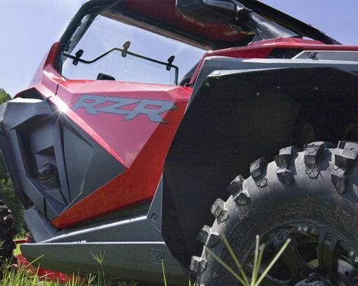 HDPE Fender Flare Kit Polaris RZR Pro XP-Fender Flares-Seizmik-Black Market UTV