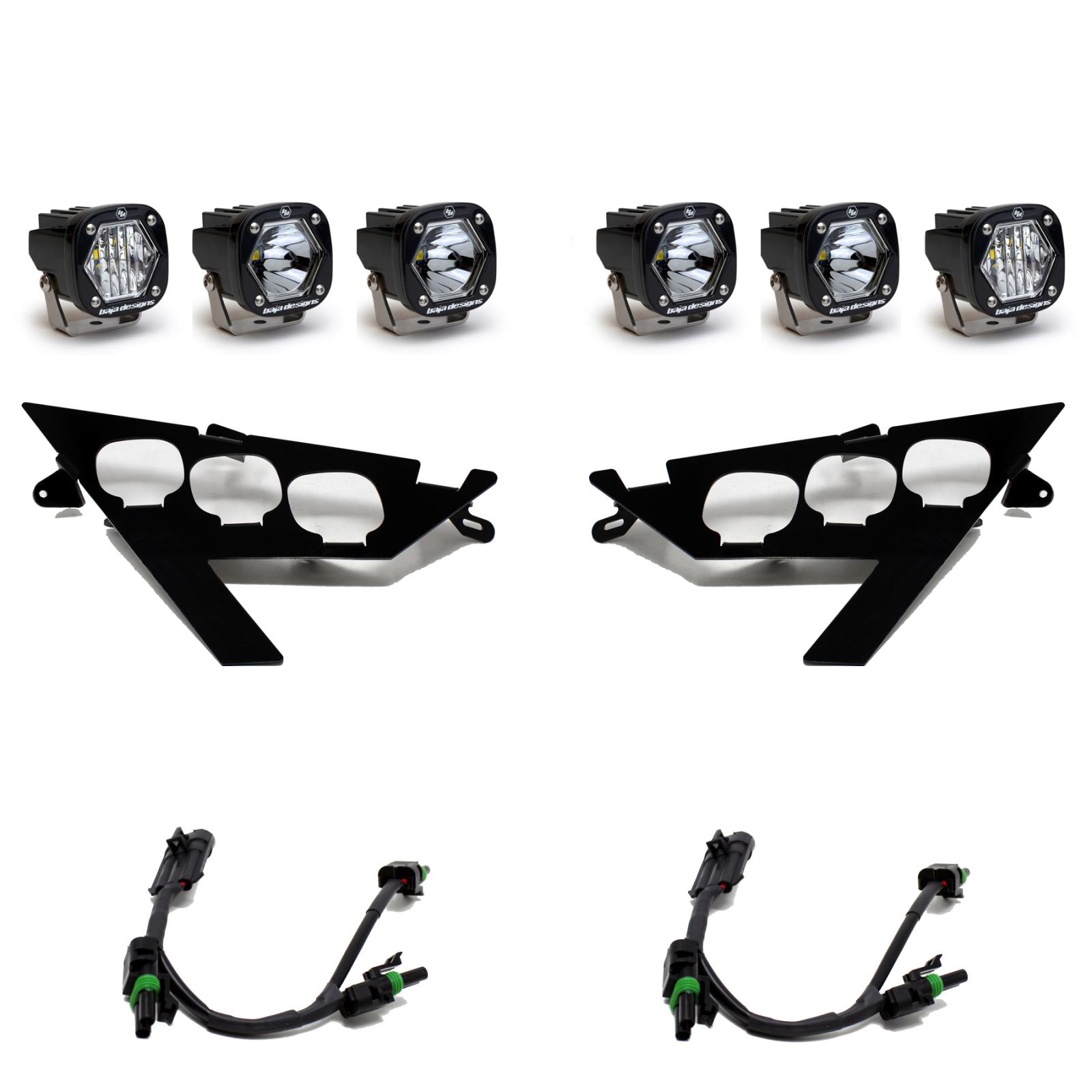 30 LED Light Kit, Rear Facing, Polaris RZR Turbo R
