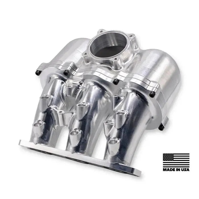 WSRD GHOST BILLET INTAKE MANIFOLD | CAN-AM X3-Turbocharger-WSRD-No Thanks | Ghost Intake Manifold ONLY-WSRD Stock Throttle Body Plenum-Raw Aluminum Finish-Black Market UTV