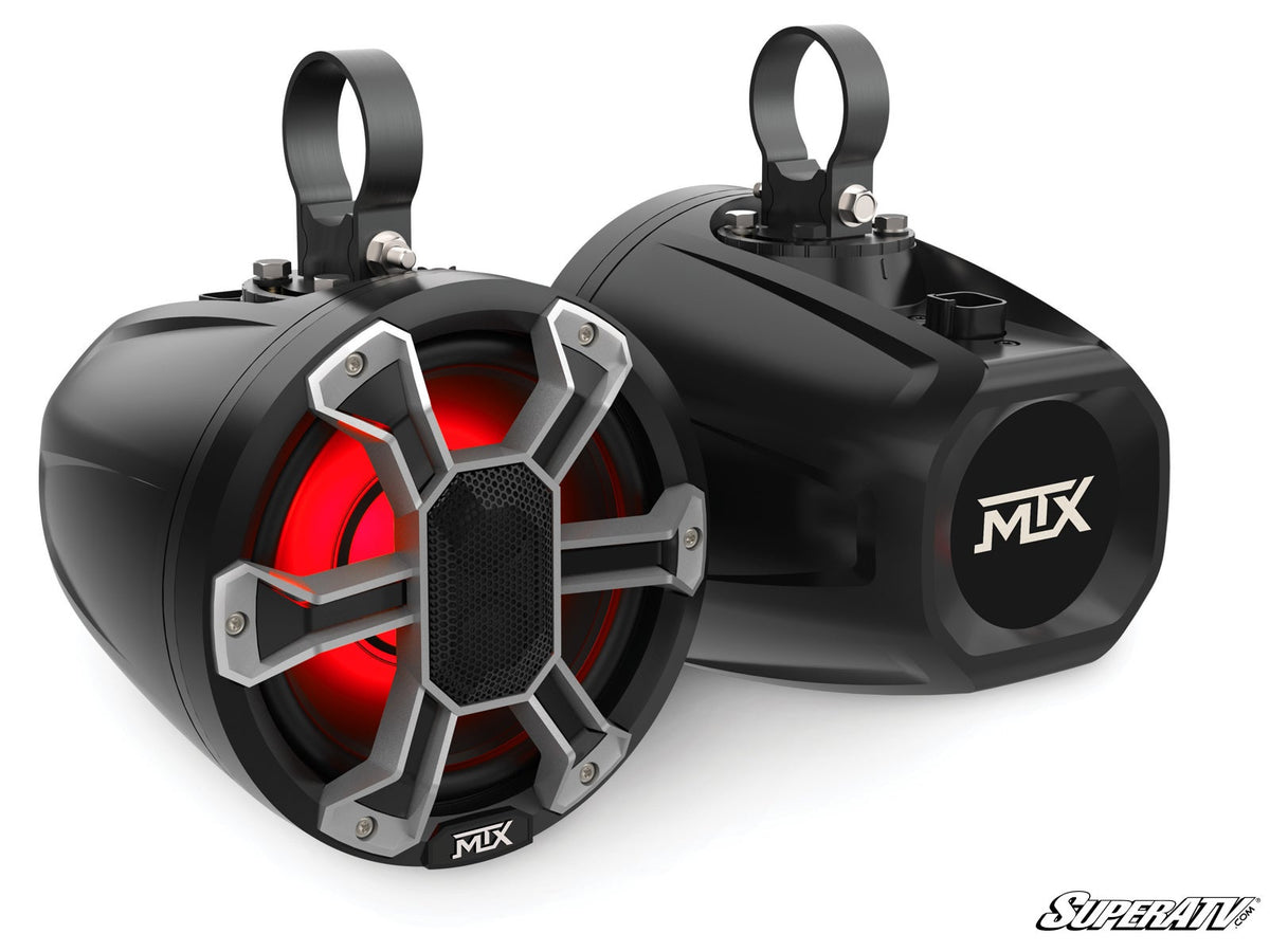 MTX 6.5&quot; and 8&quot; Weather-Resistant UTV Speaker Pods-Super ATV-6.5&quot;-Black Market UTV