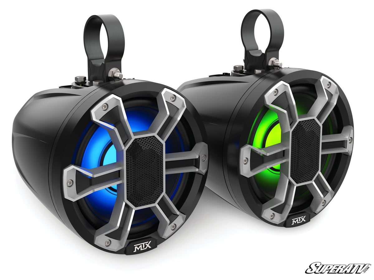 MTX 6.5&quot; and 8&quot; Weather-Resistant UTV Speaker Pods-Super ATV-6.5&quot;-Black Market UTV