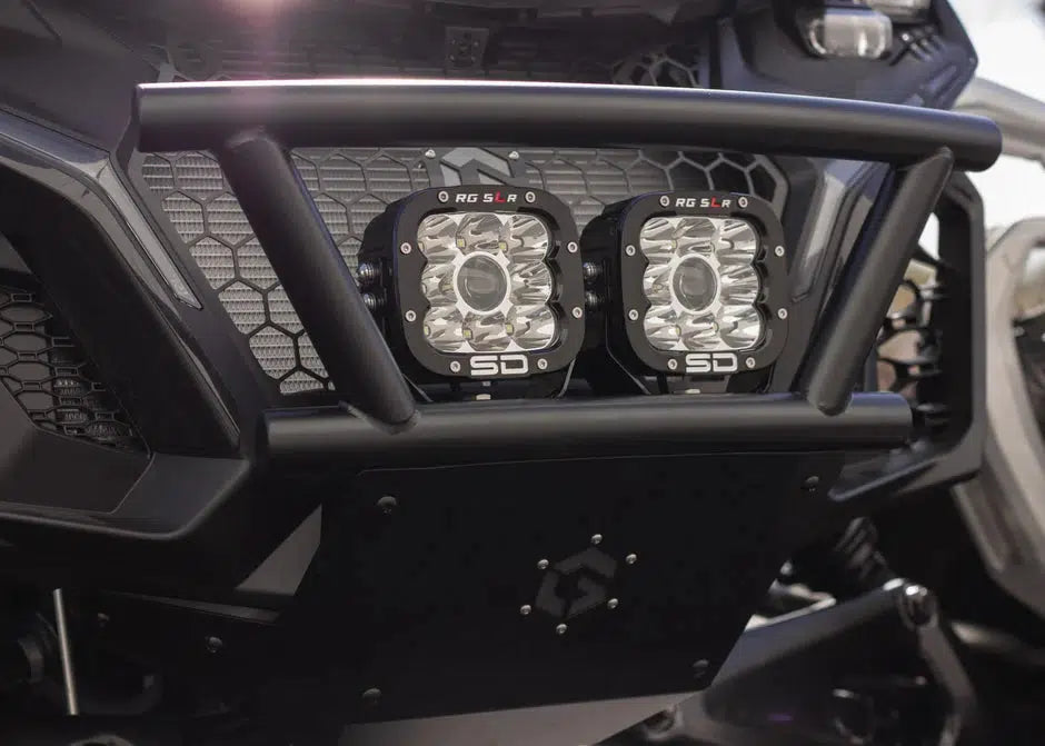 MAVERICK R FRONT BUMPER-Bumper-Geiser-Black-Black-Black Market UTV