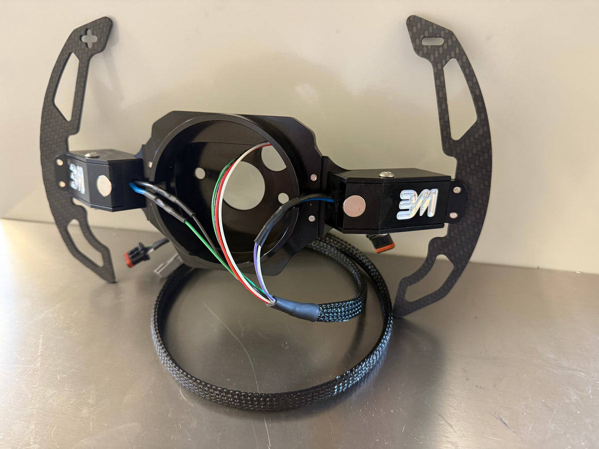 Can Am Maverick R - Carbon Fiber Paddle Shifter-Black Market UTV-Black-Black Market UTV