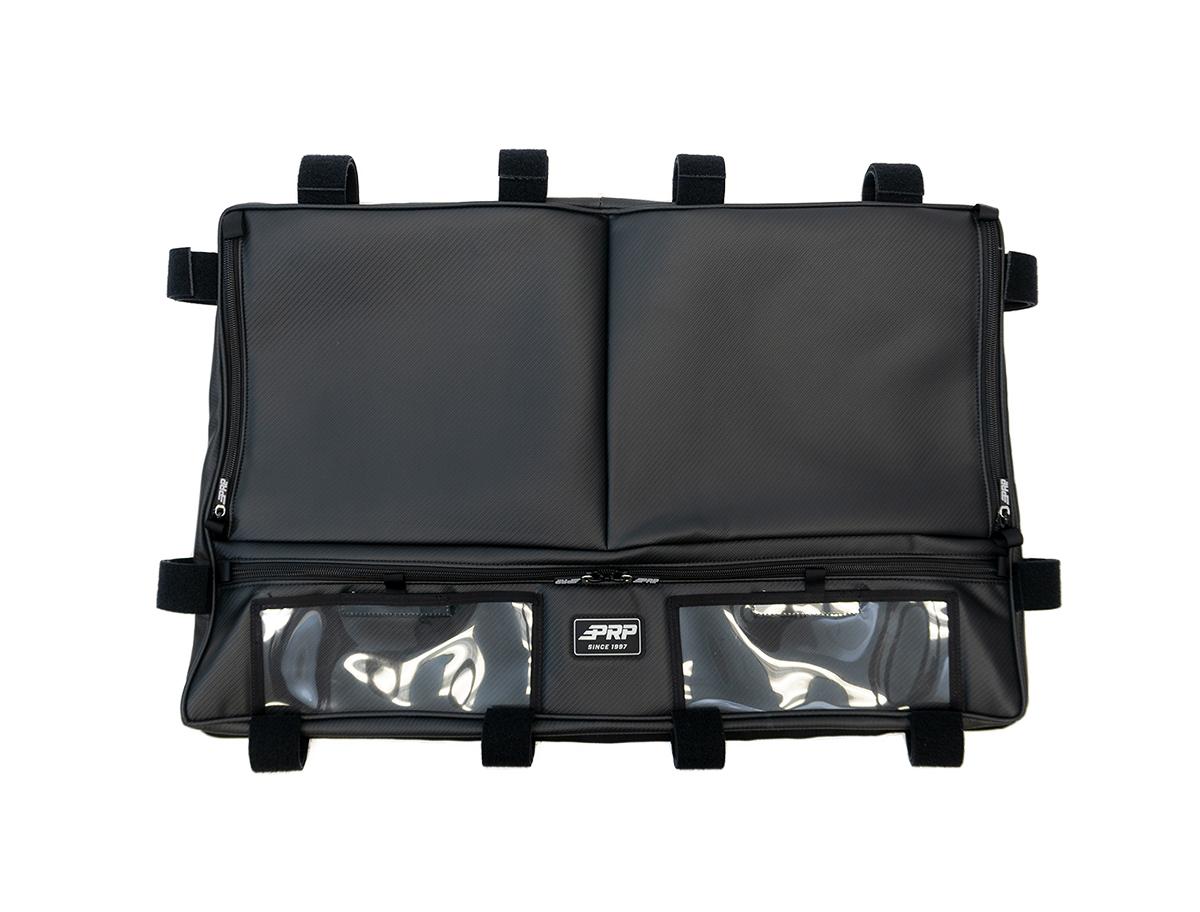 Overhead Bag for Polaris PRO XP/R, Turbo R-storage bag-PRP Seats-Black-Black Market UTV